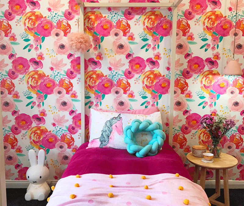 ROOMTOUR : APRIL’S COLOURFUL AND FLORAL GIRL’S ROOM