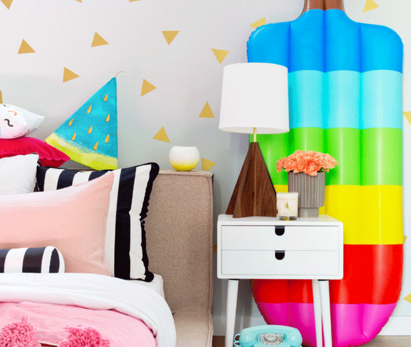 KIDS’ ROOMS WITH A SUMMERY FEEL