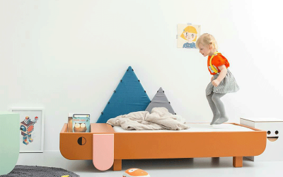 A KID’S BED THAT MAKES A STATEMENT