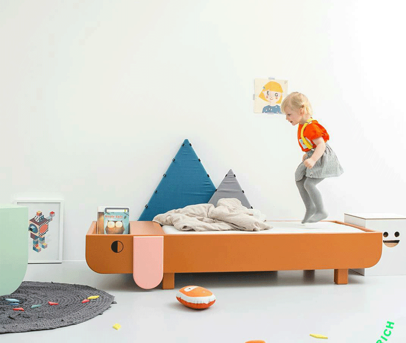 A KID’S BED THAT MAKES A STATEMENT