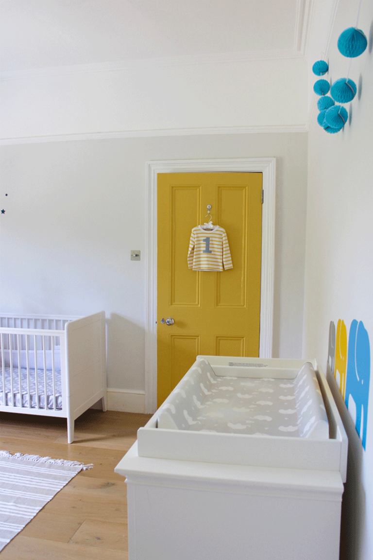 Sebastian's Light and Airy Nursery with Accents - Kids Interiors