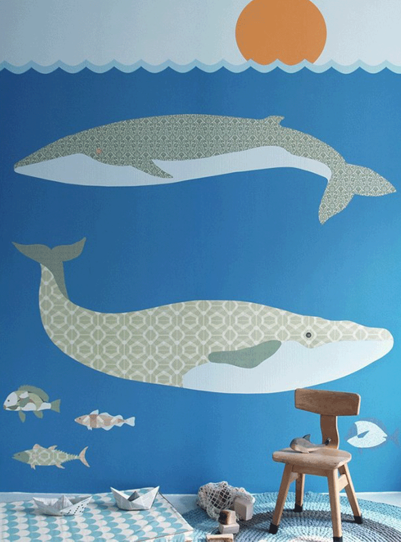 whale wallpaper