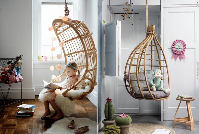 rattan hanging chairs