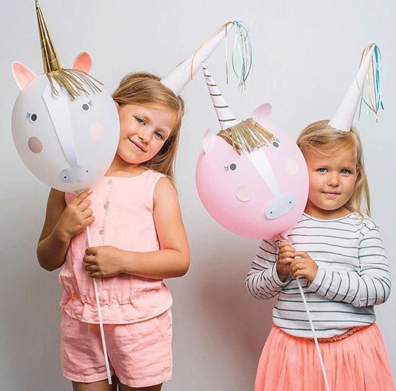 unicorn balloons
