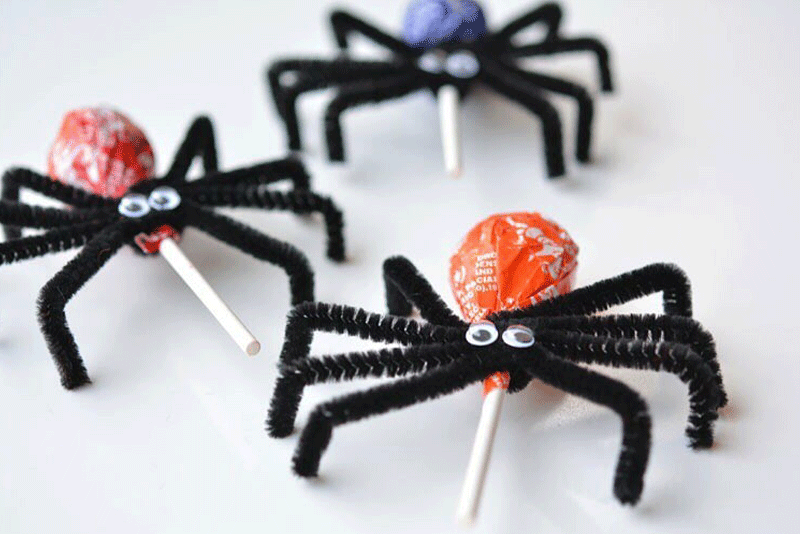 spider popsiicles