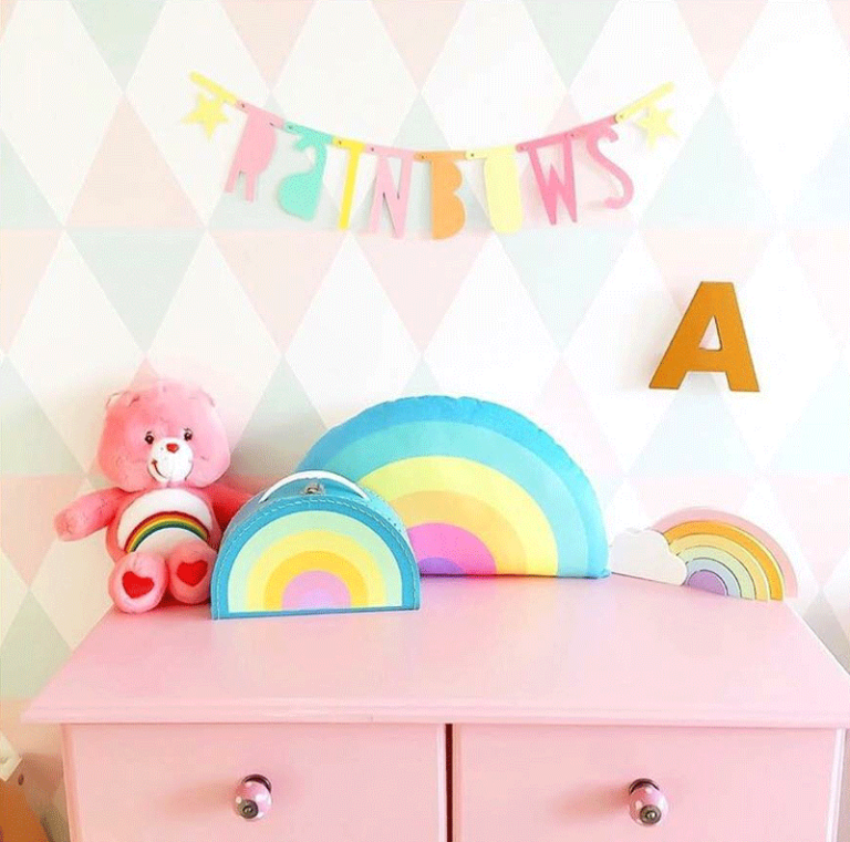 Rainbow in Kids Interiors - nursery, kids and play rooms