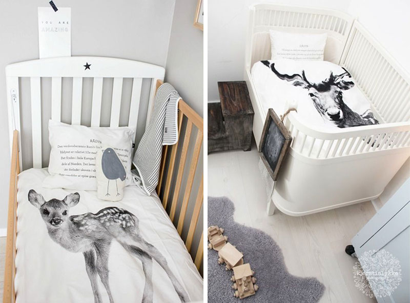 woodland animal bedding