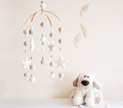 Creative Sunday Handmade Felt Garlands Mobiles Diy Kits