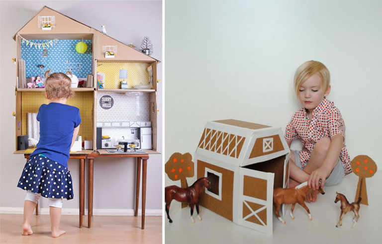 Diy Cardboard Toys for Kids - by Kids Interiors