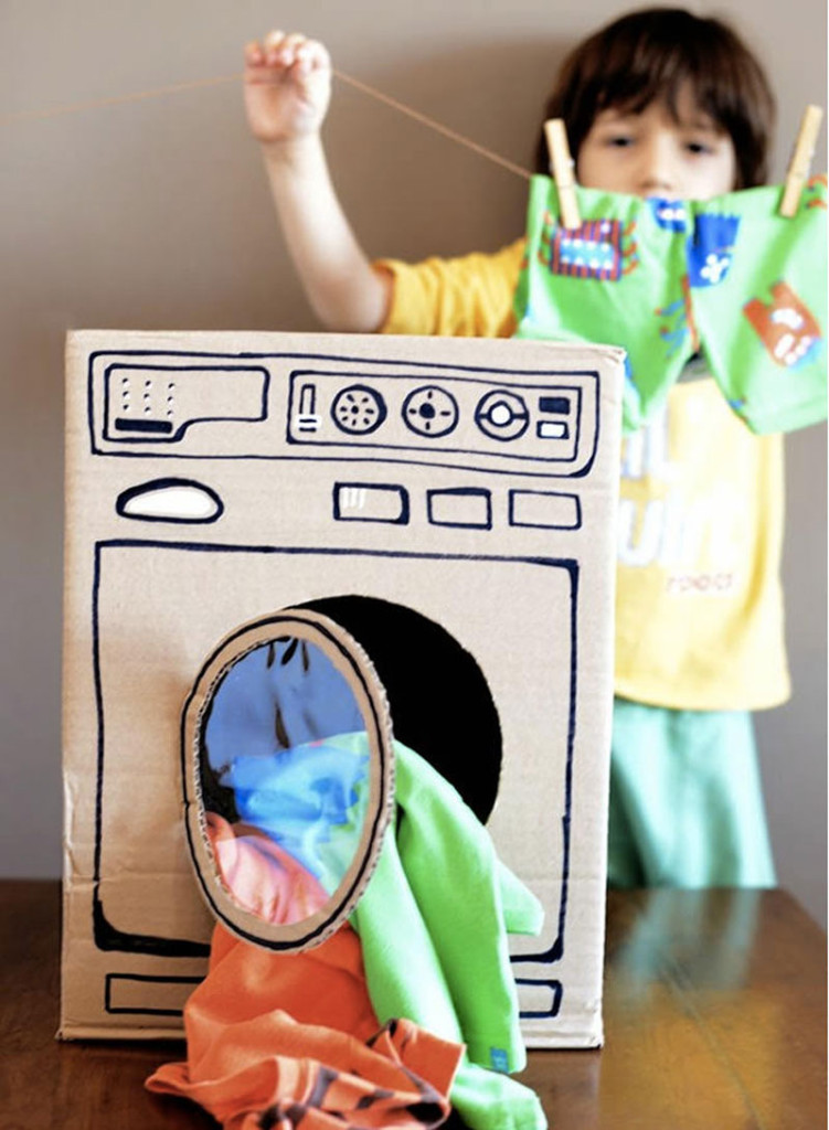 Diy Cardboard Toys for Kids by Kids Interiors