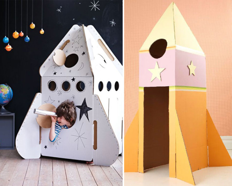 Diy Cardboard Toys for Kids - by Kids Interiors