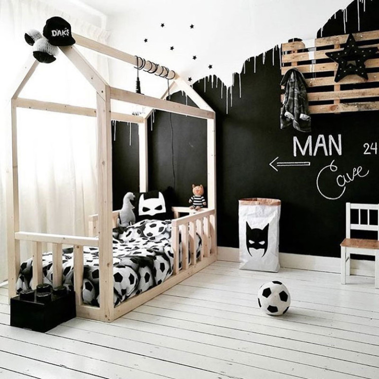Black in Kid's rooms - nursery, play and childrens rooms