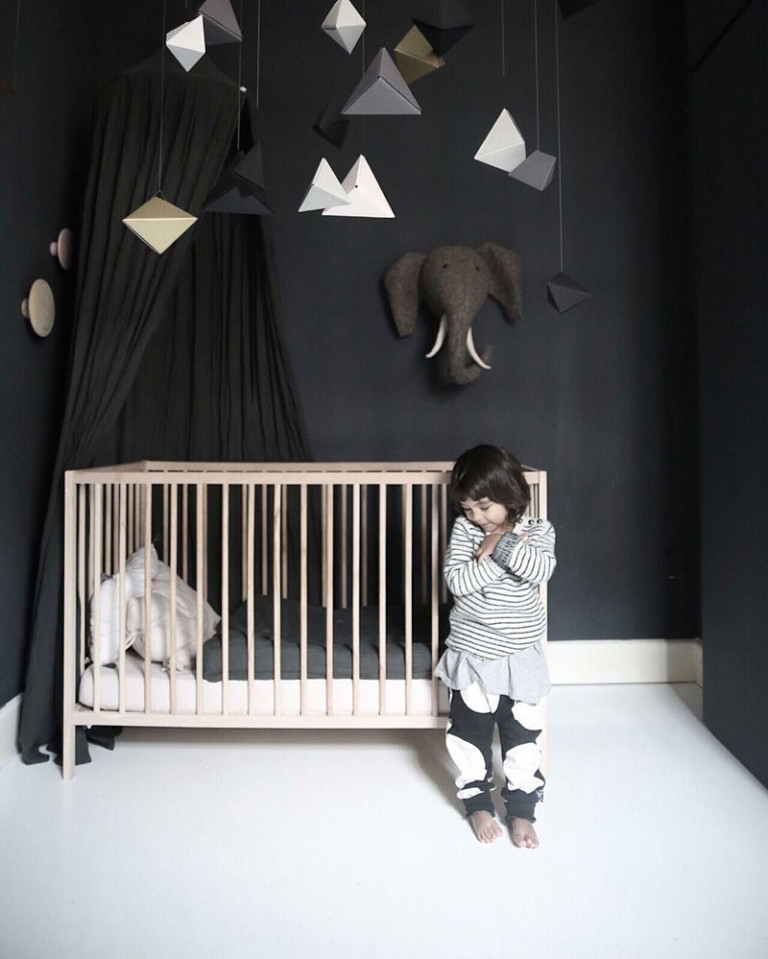 Black in Kid's rooms - nursery, play and childrens rooms