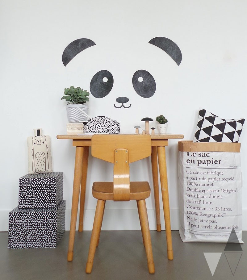 panda wall decal