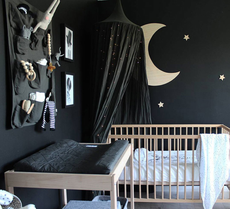 Black in Kid's rooms - nursery, play and childrens rooms