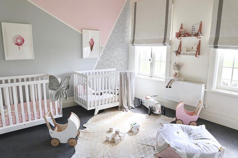 Creating A Bedroom For Twins Kids, Twin Bed In Baby Nursery