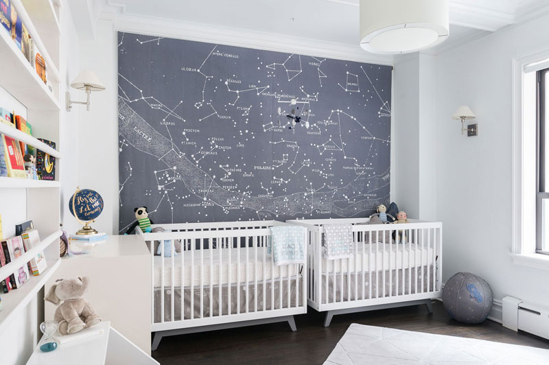 constellation mural for kids