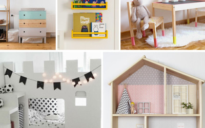 CREATIVE AND USEFUL IKEA HACKS FOR KIDS’ ROOMS