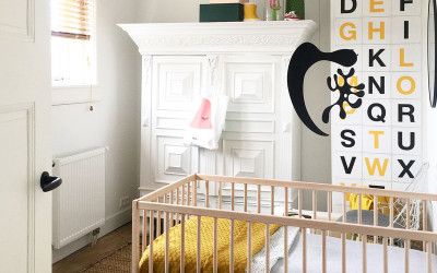 ROOMTOUR : LOREN IVY’S NEUTRAL GENDER NURSERY WITH POPS OF YELLOW