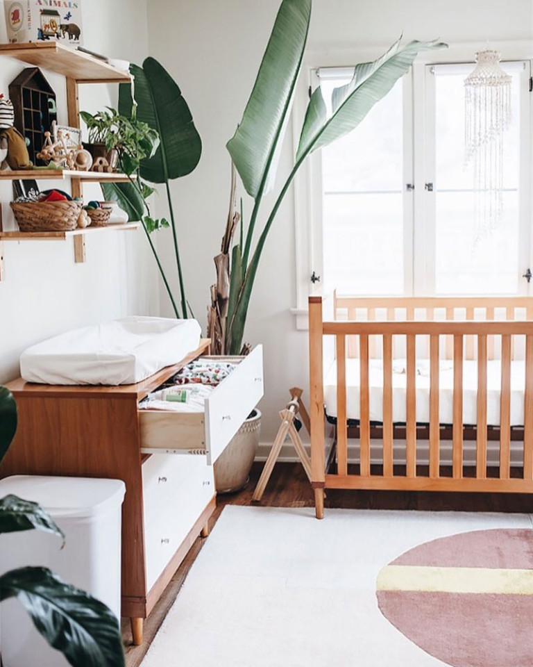 Boho Baby Nursery Room Inspiration by Kids Interiors