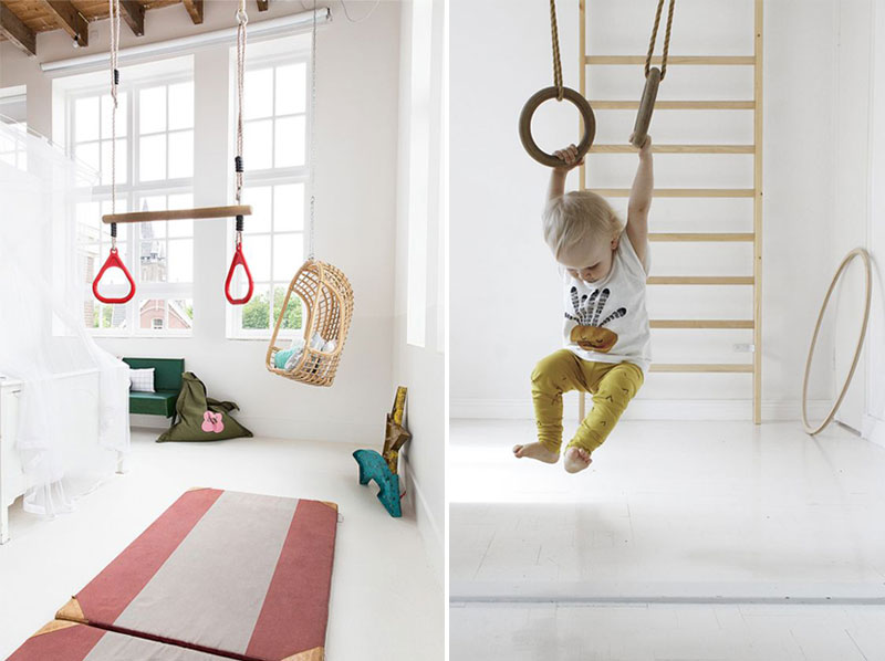 Turn The Kid S Room Into A Little Gym