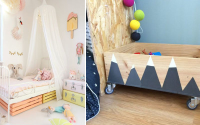 DIY WITH WOOD FOR THE KID’S ROOM