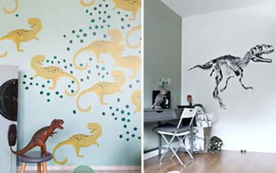 DINOSAURS BRING HISTORY AND CURIOSITY INTO KIDS’ ROOMS