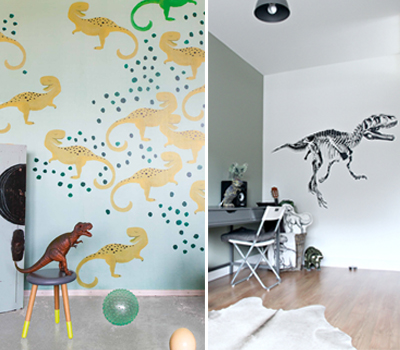 DINOSAURS BRING HISTORY AND CURIOSITY INTO KIDS’ ROOMS