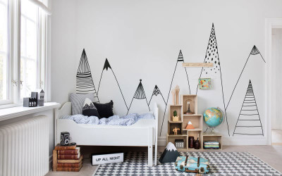 MOUNTAIN MOTIFS IN KIDS’ ROOMS