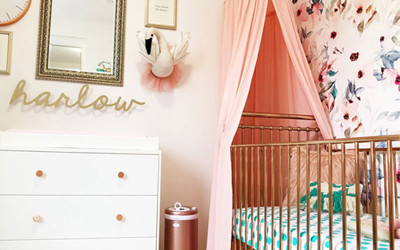 ROOMTOUR : WHIMSICAL NURSERY OF LITTLE MISS COMEDY