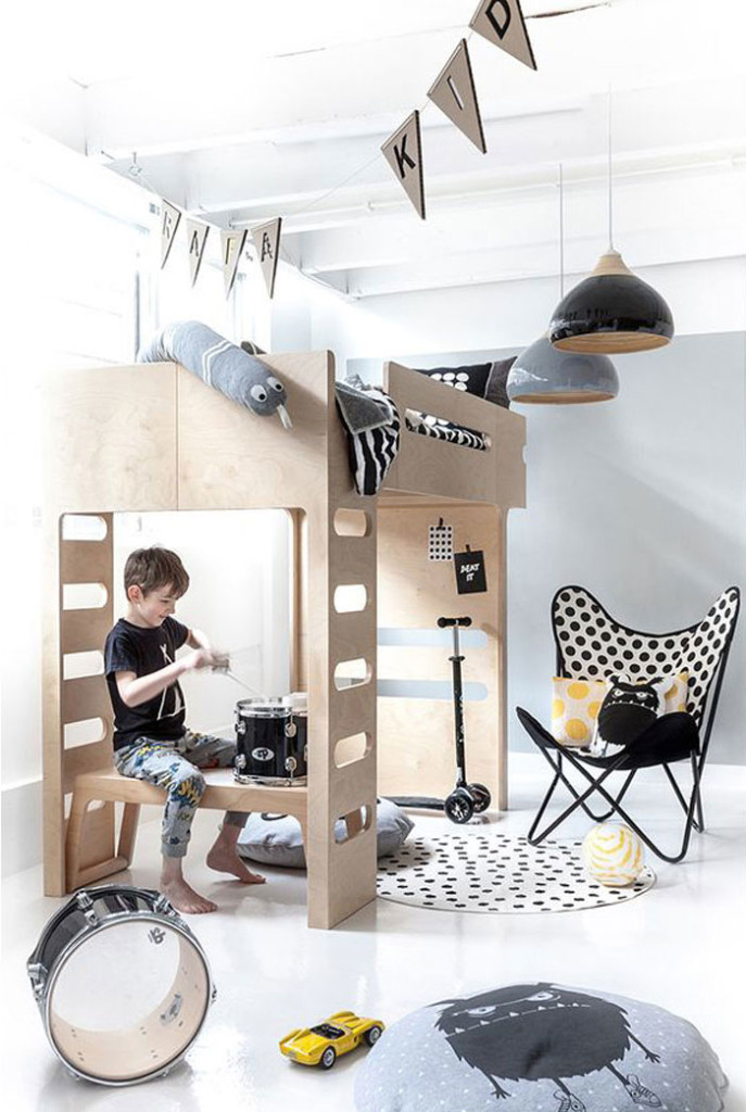 Instruments and Music Decor in Kids' Rooms