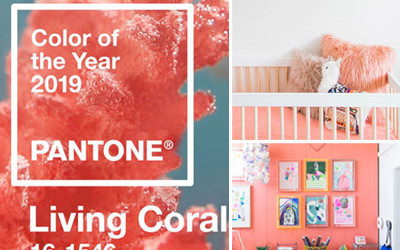 PANTONE COLOUR OF THE YEAR 2019 LIVING CORAL