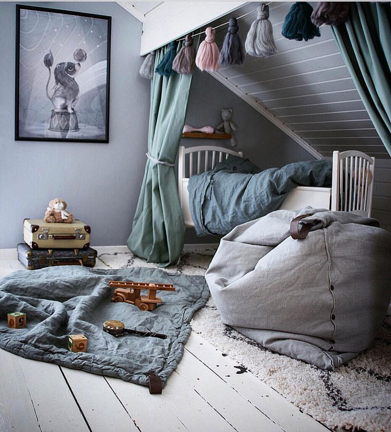 cosy corners in childrens rooms