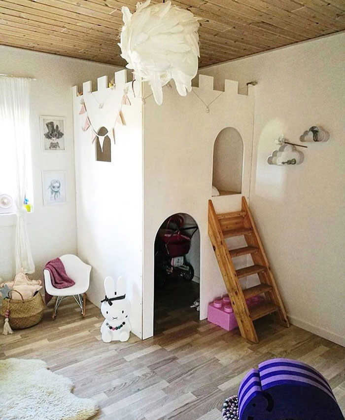 castle hide-in for kid's room