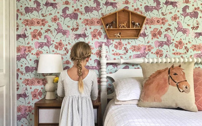 KIDS’ ROOMS FEATURING HORSES AND UNICORNS