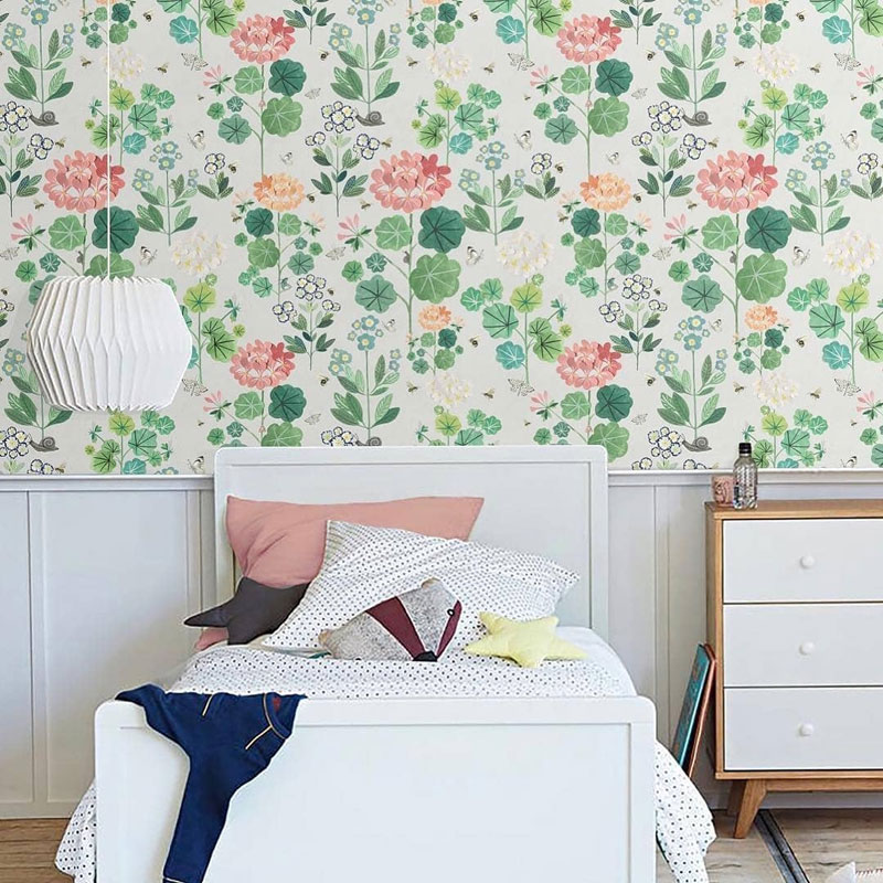 Chic Florals in Girls' Rooms - by Kids Interiors