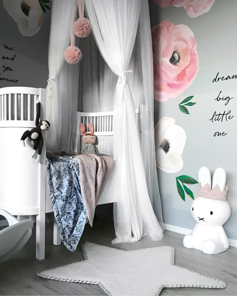 rose wall decals