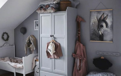 BEAUTIFUL GIRLS’ ROOMS WITH GREY