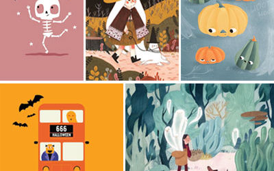 HALLOWEEN ILLUSTRATIONS YOUR KIDS WILL LOVE