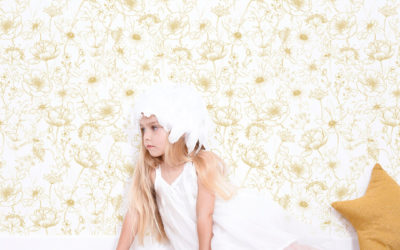 GIVEAWAY – WIN THE OCHRE FLOWERS WALLPAPER