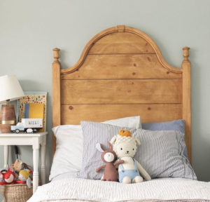 vintage headboard kid's bed