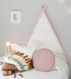 teepee headboard