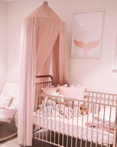 pink baby nursery gender specific