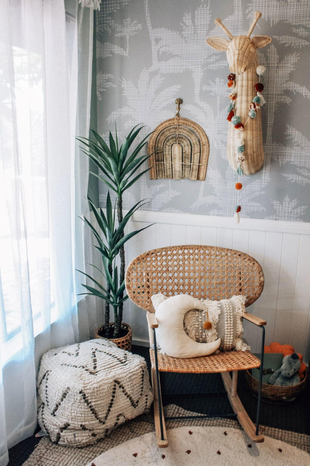 ROOMTOUR: ARCHIE'S NATURAL NURSERY WITH BREEZY PALMS - Kids Interiors