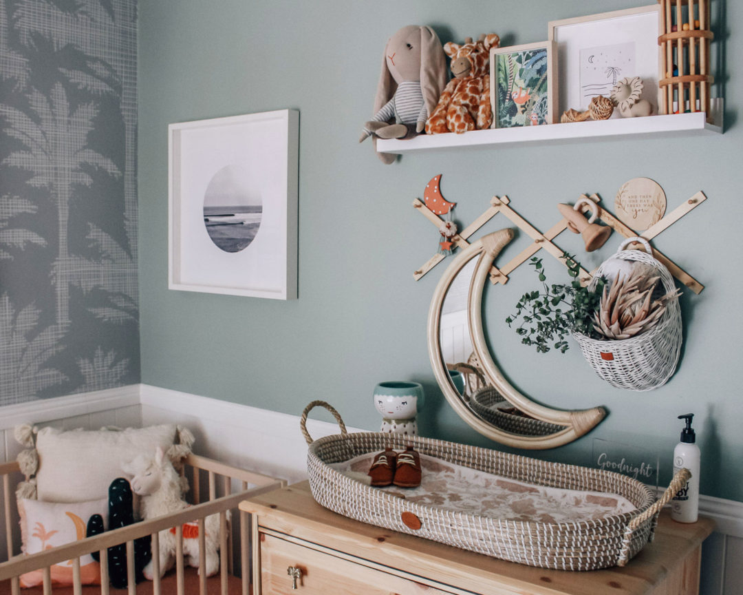 ROOMTOUR: ARCHIE'S NATURAL NURSERY WITH BREEZY PALMS - Kids Interiors