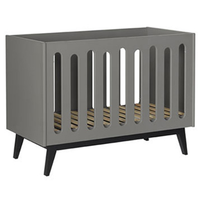 dark grey cot