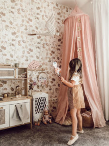 boho chic girl's room
