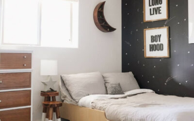 BOYS’ ROOMS WITH BLACK