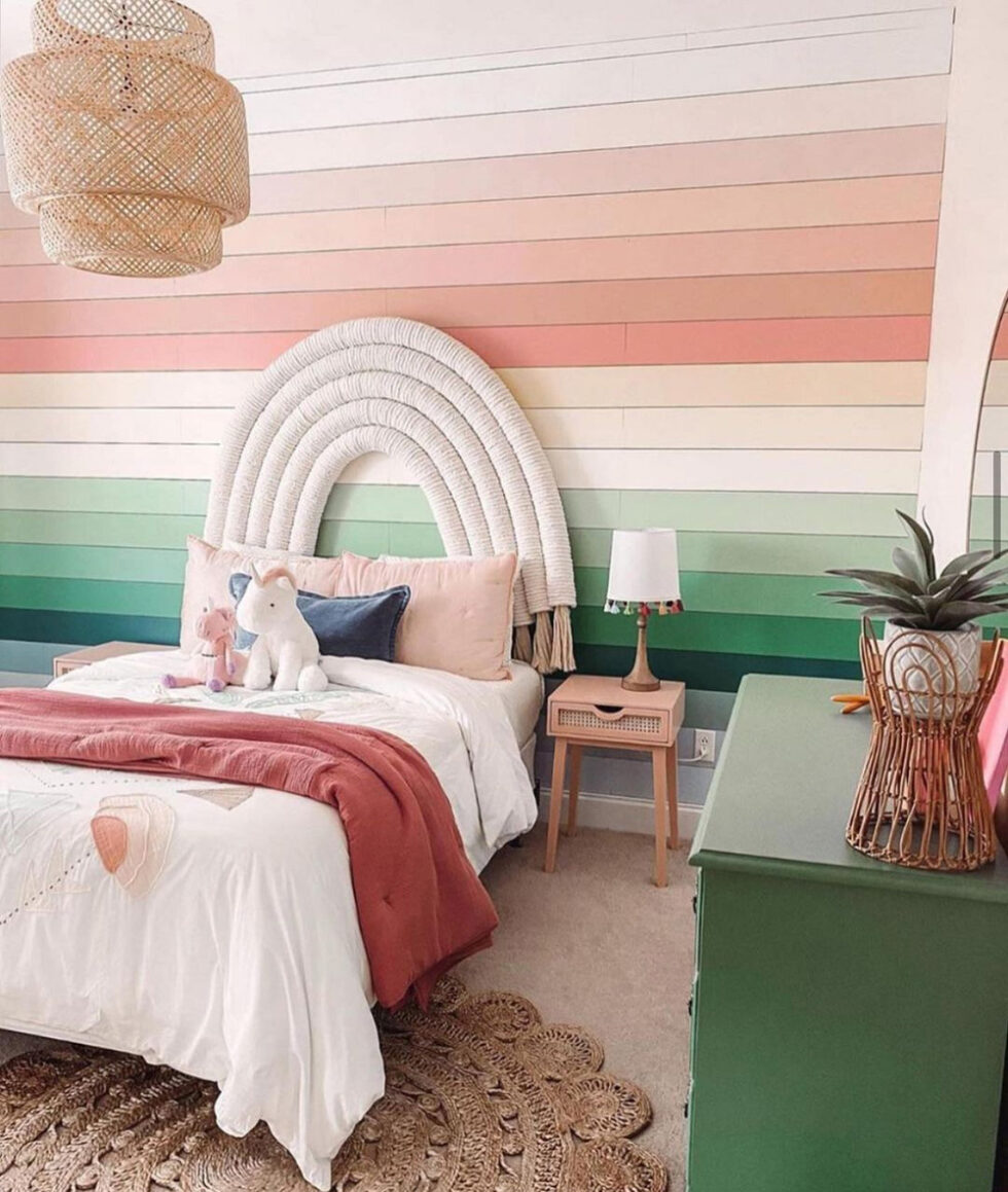 CREATIVE PAINT IDEAS FOR WALLS IN KIDS' ROOMS - Kids Interiors