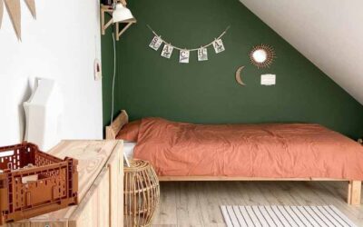 HOW TO MAKE A STATEMENT WITH A PAINTED WALL IN KIDS ROOMS